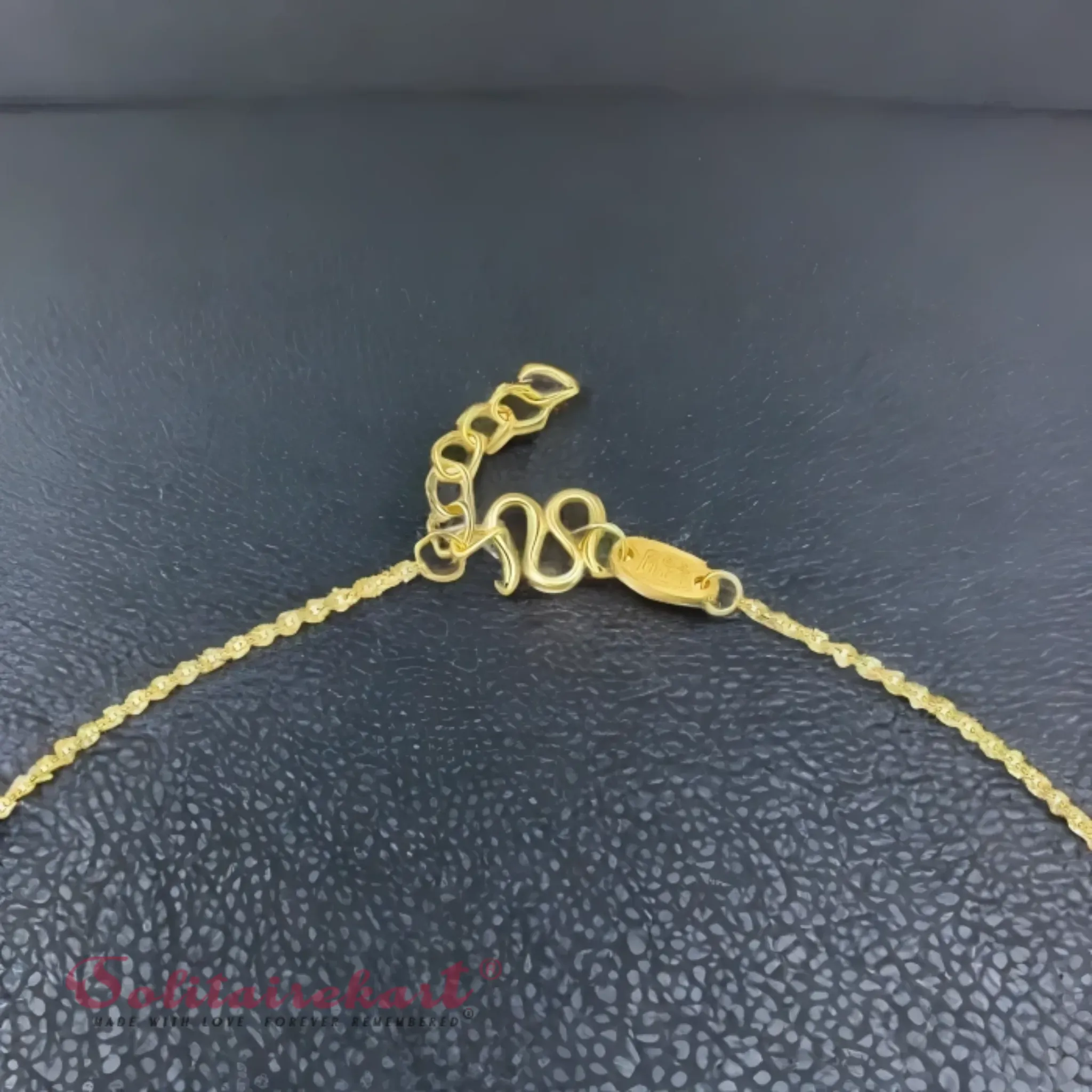 14K Gold Heart Locket Pendant